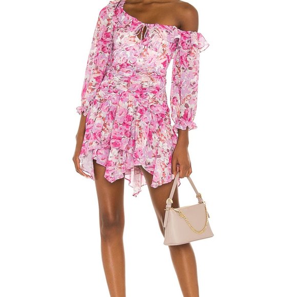 For Love and Lemons Sofia Mini Dress Size Small (Worn Once) - Picture 4 of 7